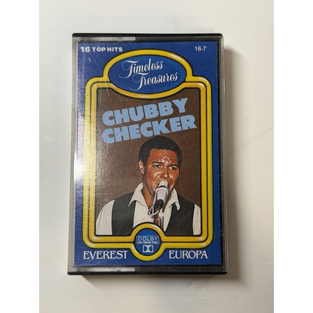 Chubby‎ Checker Timeless Treasures Cassette - Sealed - 16 Top Hits - Pop Rock